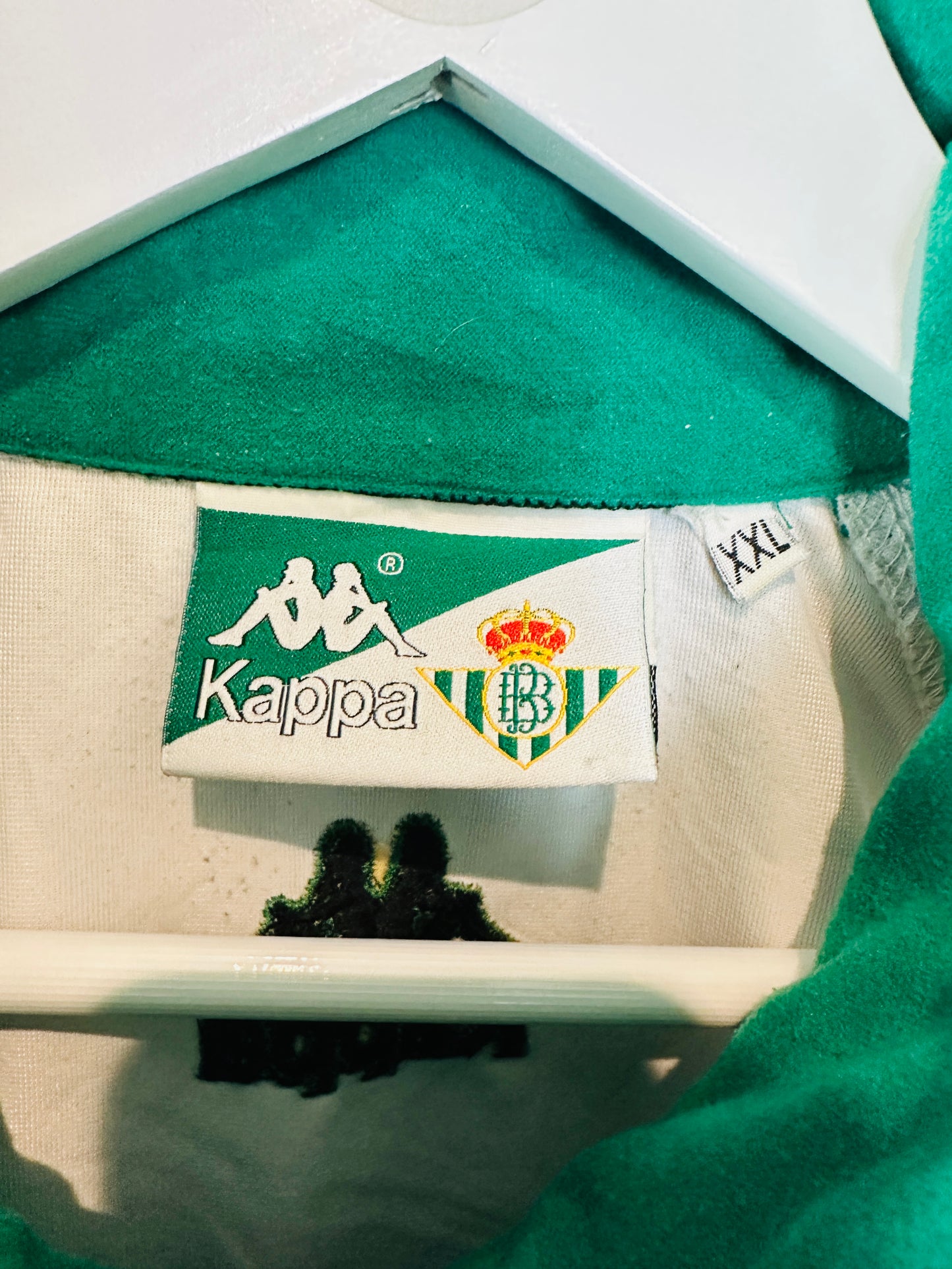REAL BETIS 1995/97 TRACK JACKET (XL/XXL) KAPPA