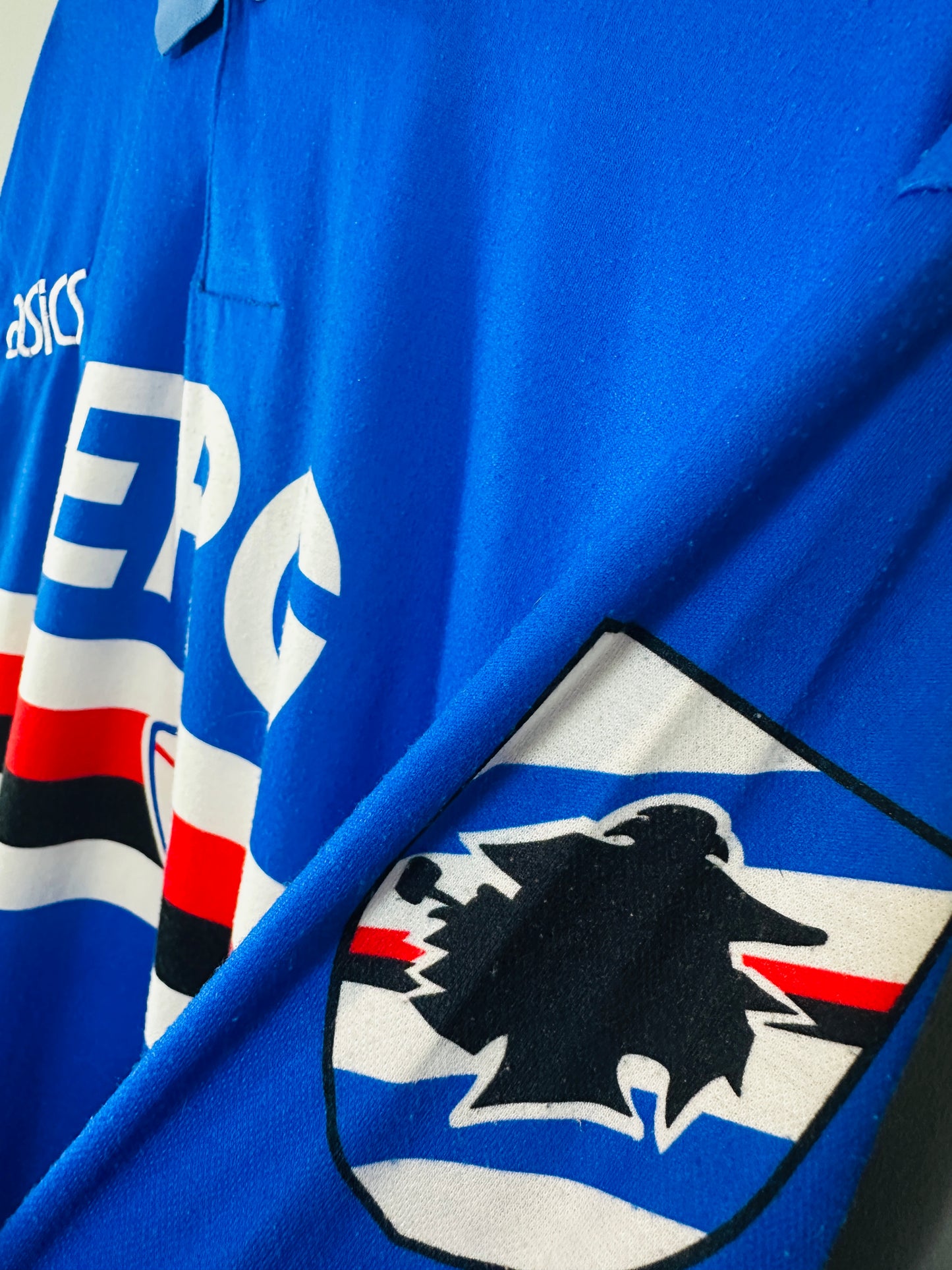SAMPDORIA 1992/93 HOME SHIRT (XXL) ASICS (#19)