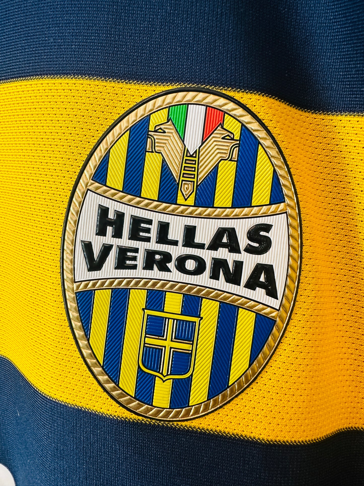 HELLAS VERONA 2016/17 HOME SHIRT (XL) NIKE (PAZZINI #11)