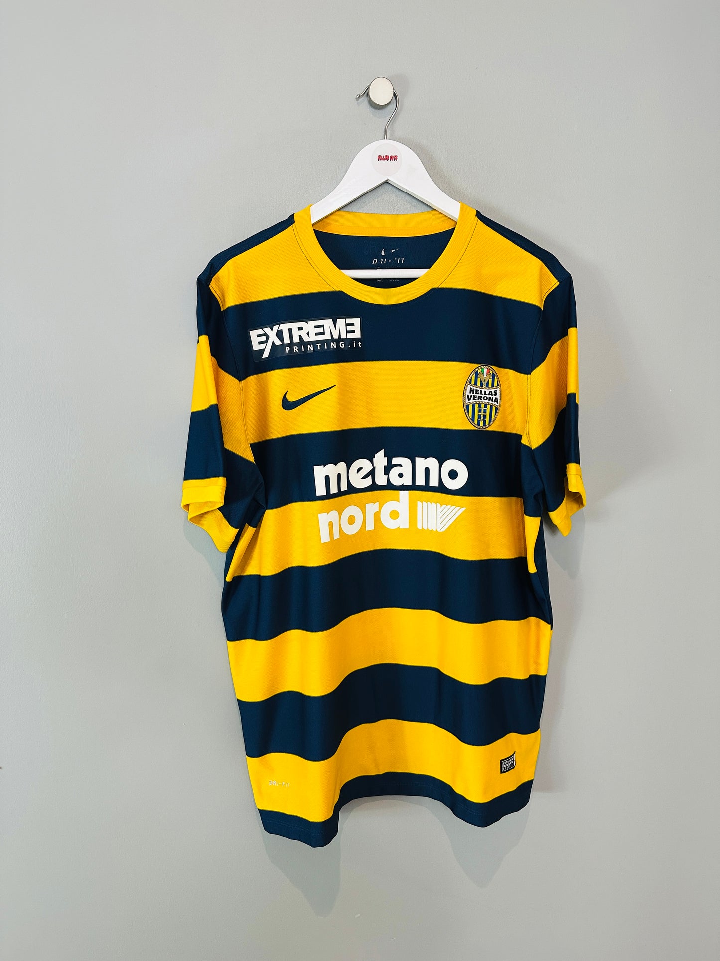 HELLAS VERONA 2016/17 HOME SHIRT (XL) NIKE (PAZZINI #11)