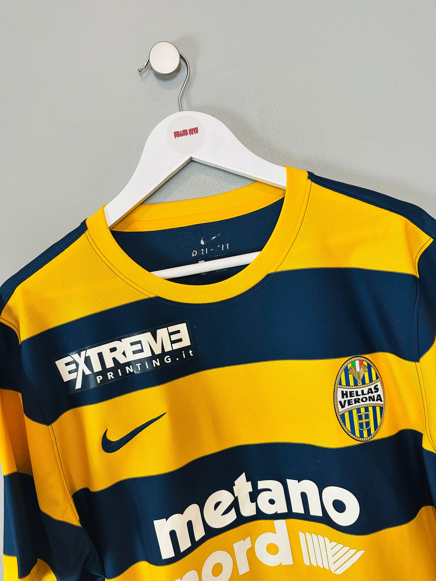 HELLAS VERONA 2016/17 HOME SHIRT (XL) NIKE (PAZZINI #11)