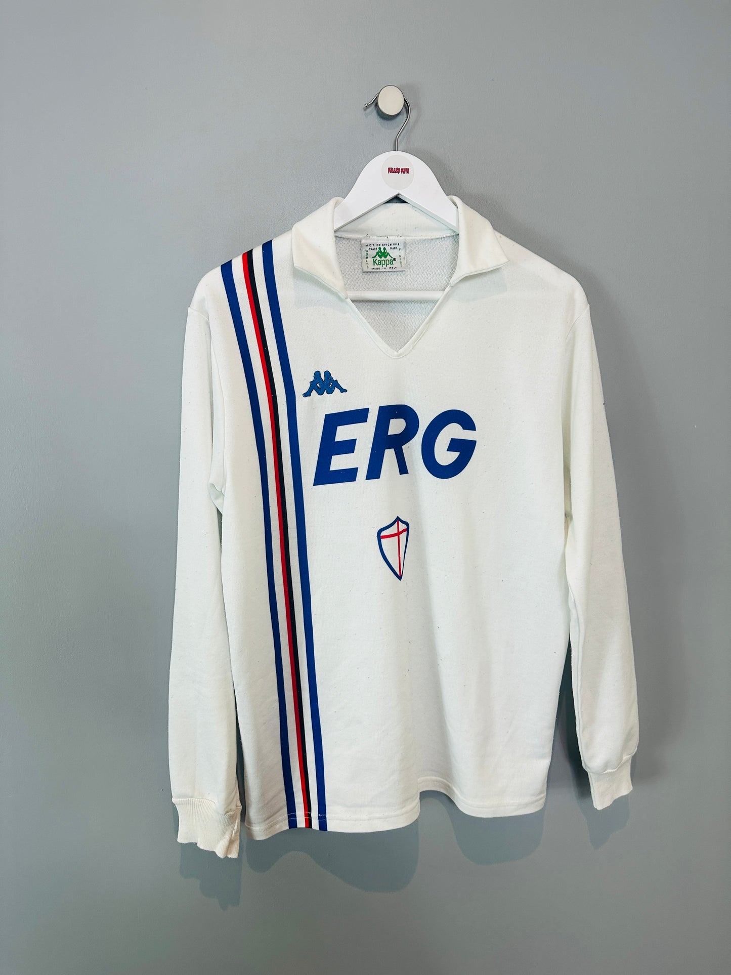 SAMPDORIA 1988/90 AWAY SHIRT (M) ASICS