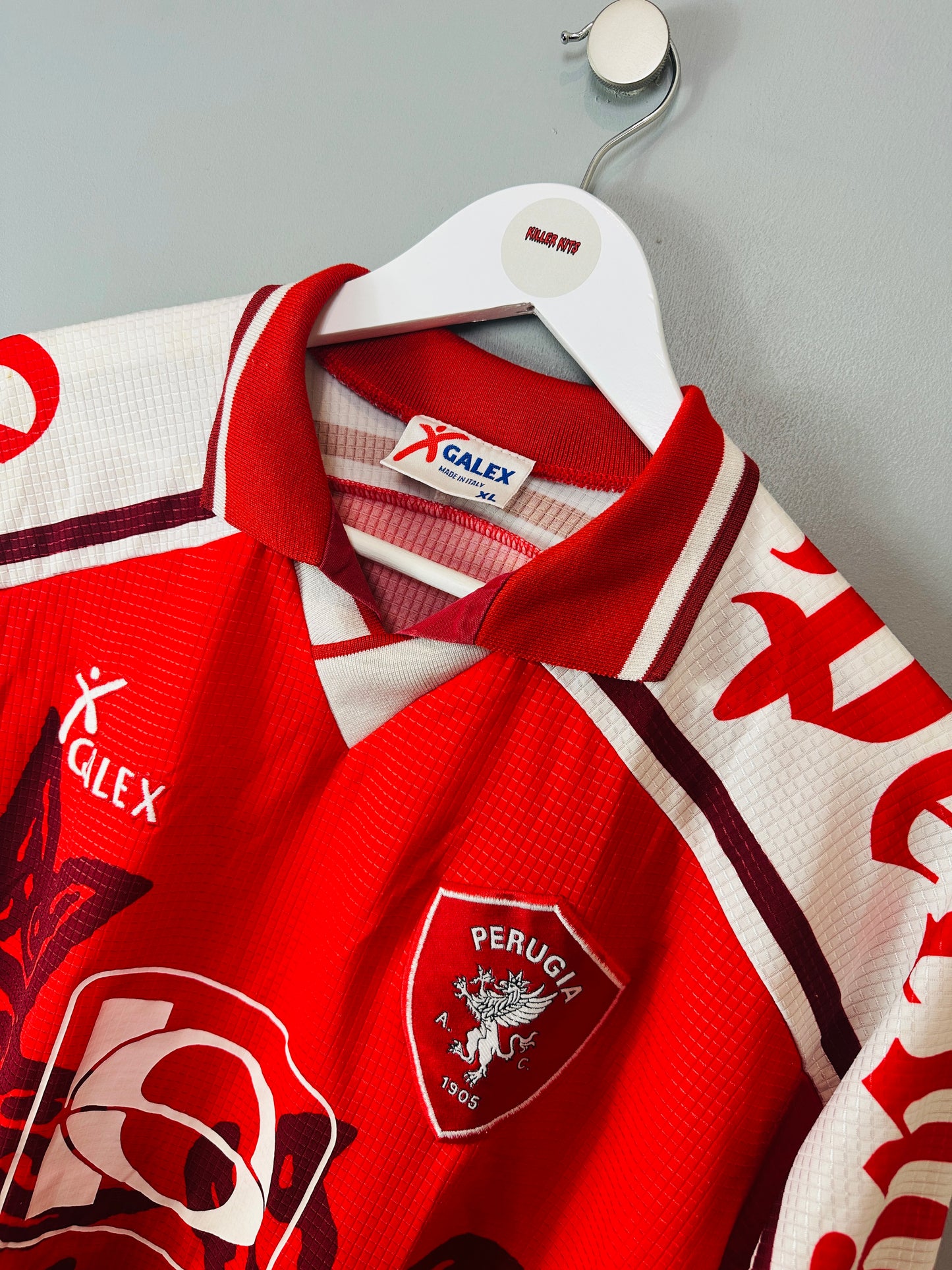 PERUGIA 1997/98 HOME SHIRT (XL) GALEX (#16)