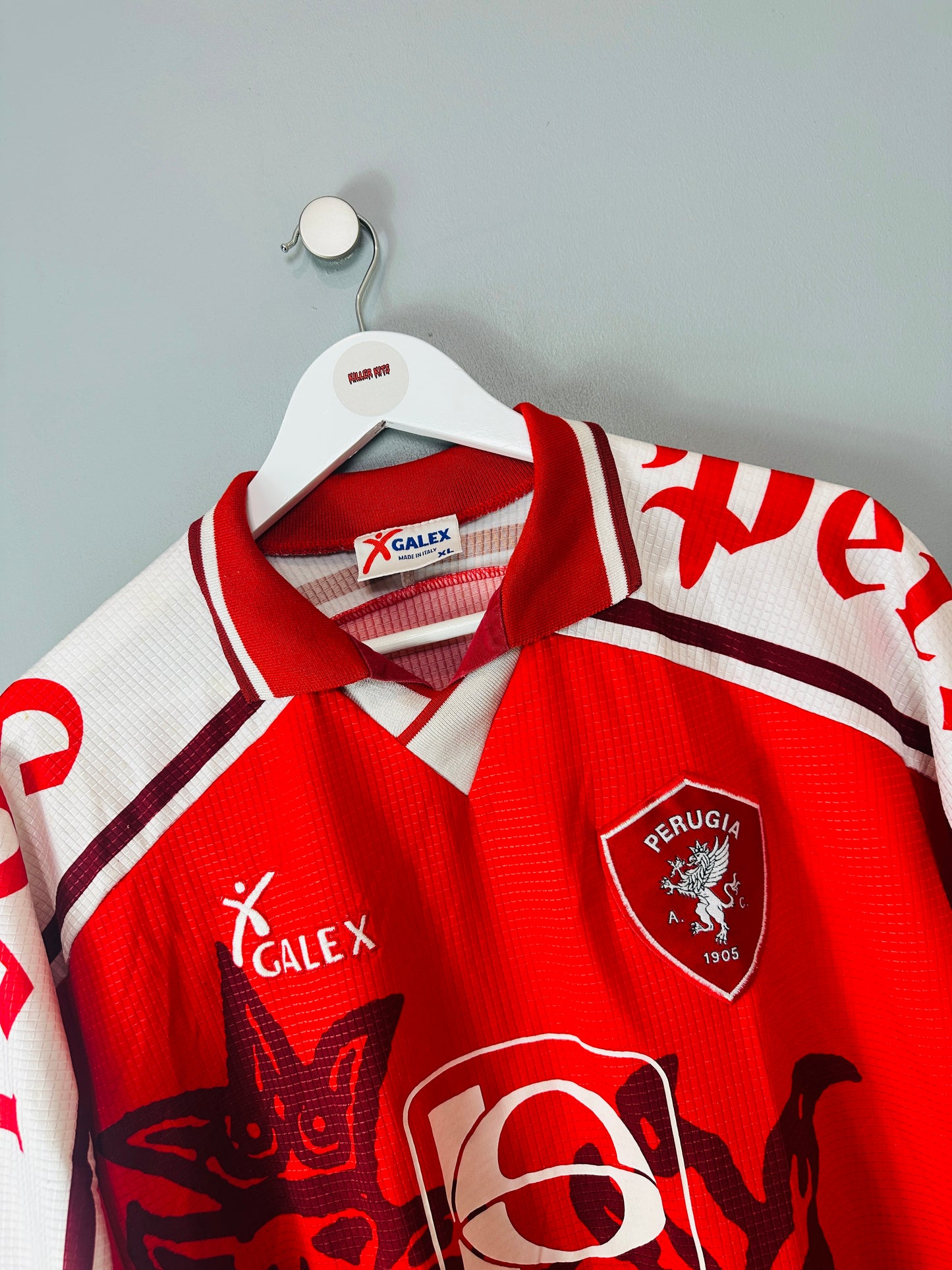 PERUGIA 1997/98 HOME SHIRT (XL) GALEX (#16)