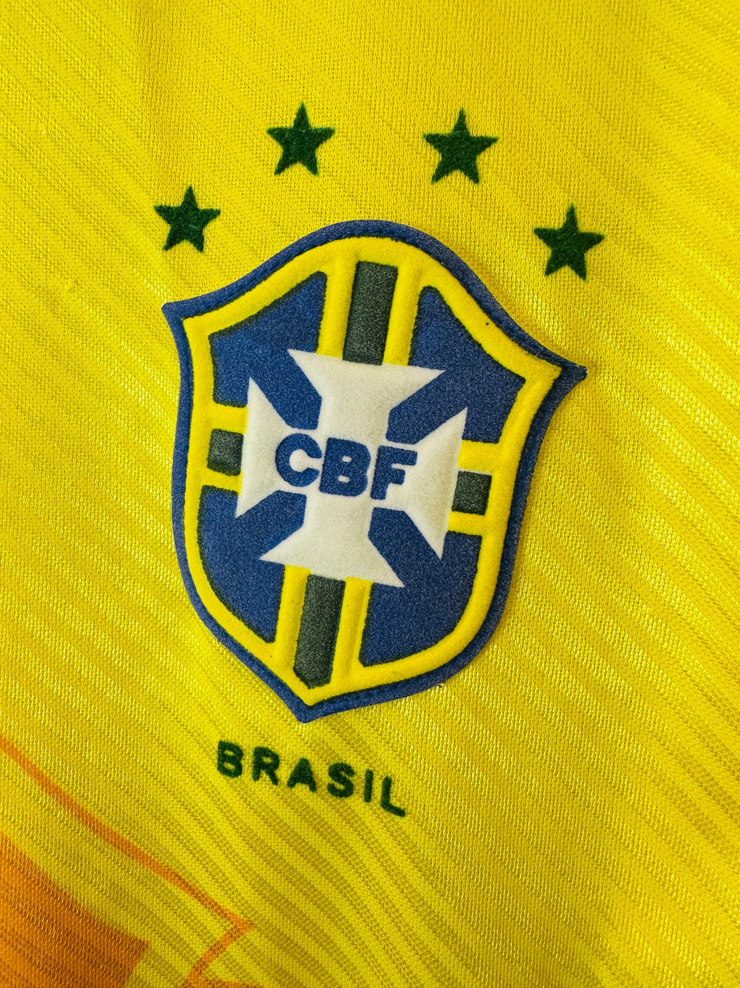 BRAZIL 1994/95 HOME SHIRT (M) UMBRO