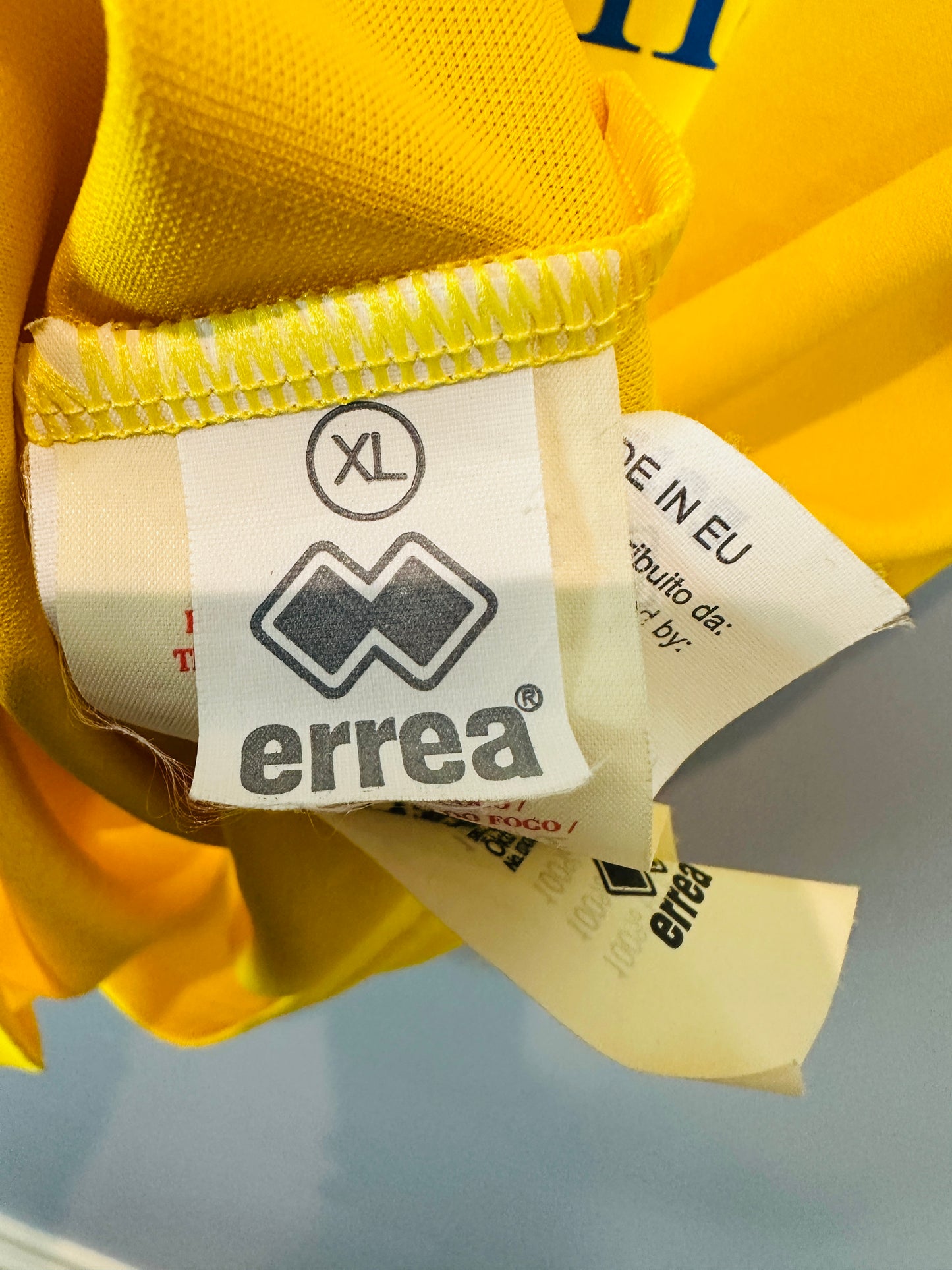 PIACENZA 2015/16 AWAY SHIRT (XL) ERREA (#6)