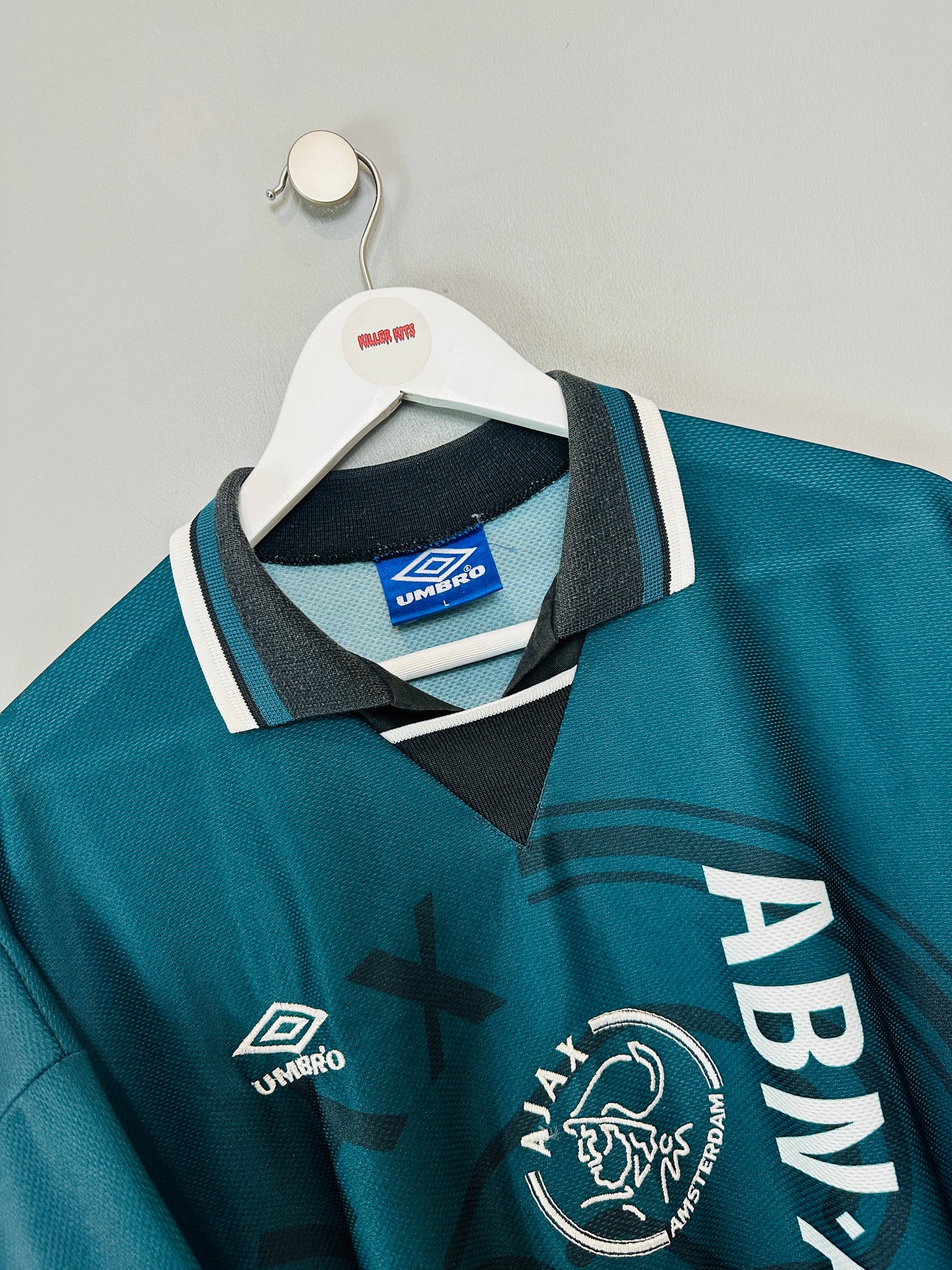 AJAX 1995/96 AWAY SHIRT (L) UMBRO