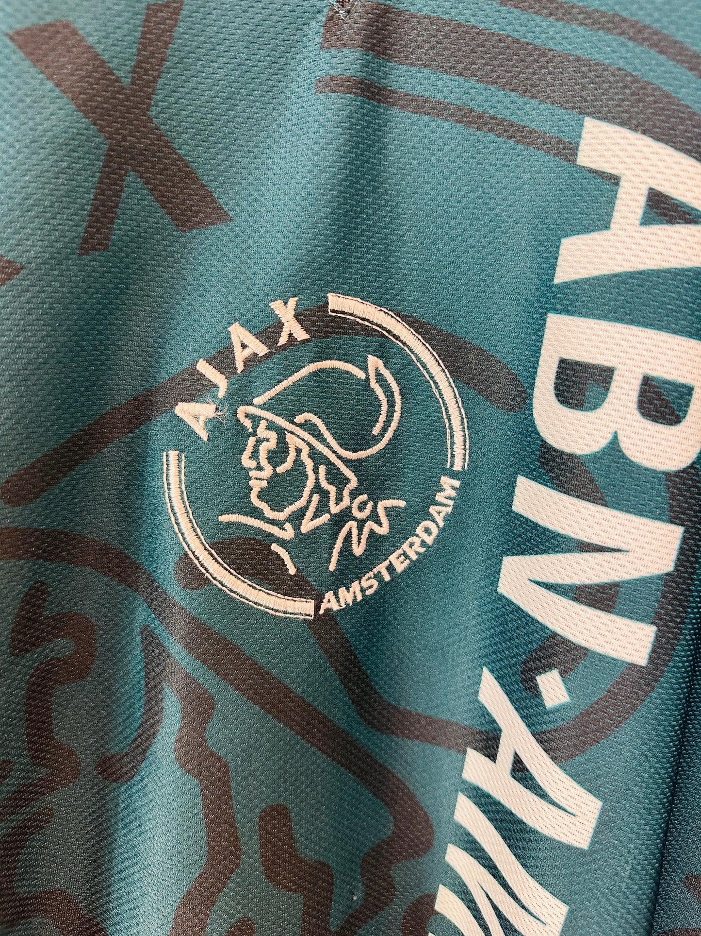 AJAX 1995/96 AWAY SHIRT (L) UMBRO
