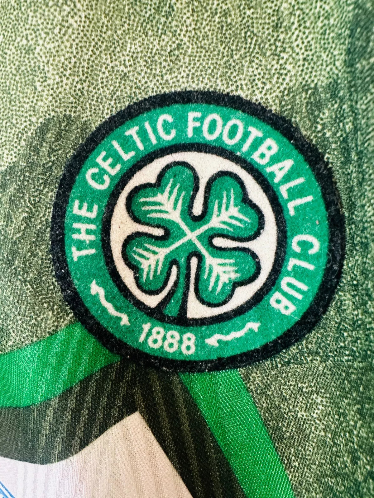 CELTIC 1991/92 AWAY SHIRT (L) UMBRO