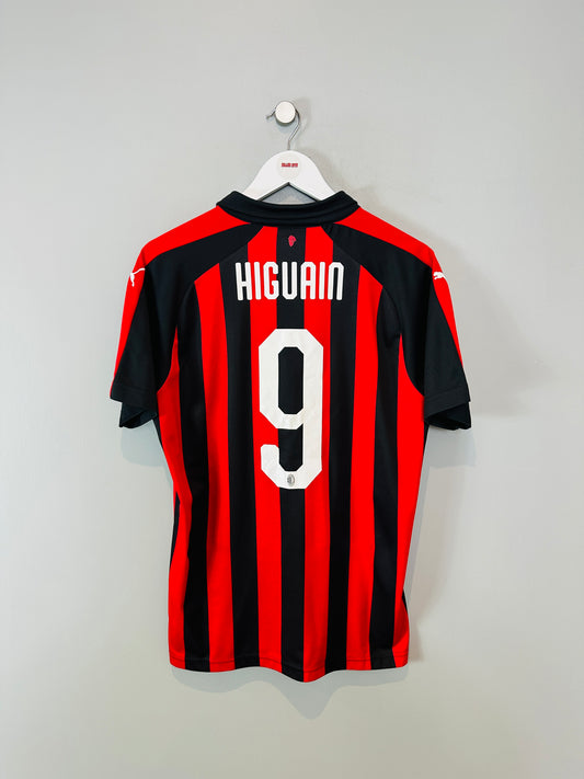 AC MILAN 2018/19 HOME SHIRT (M) PUMA (HIGUAIN #9)