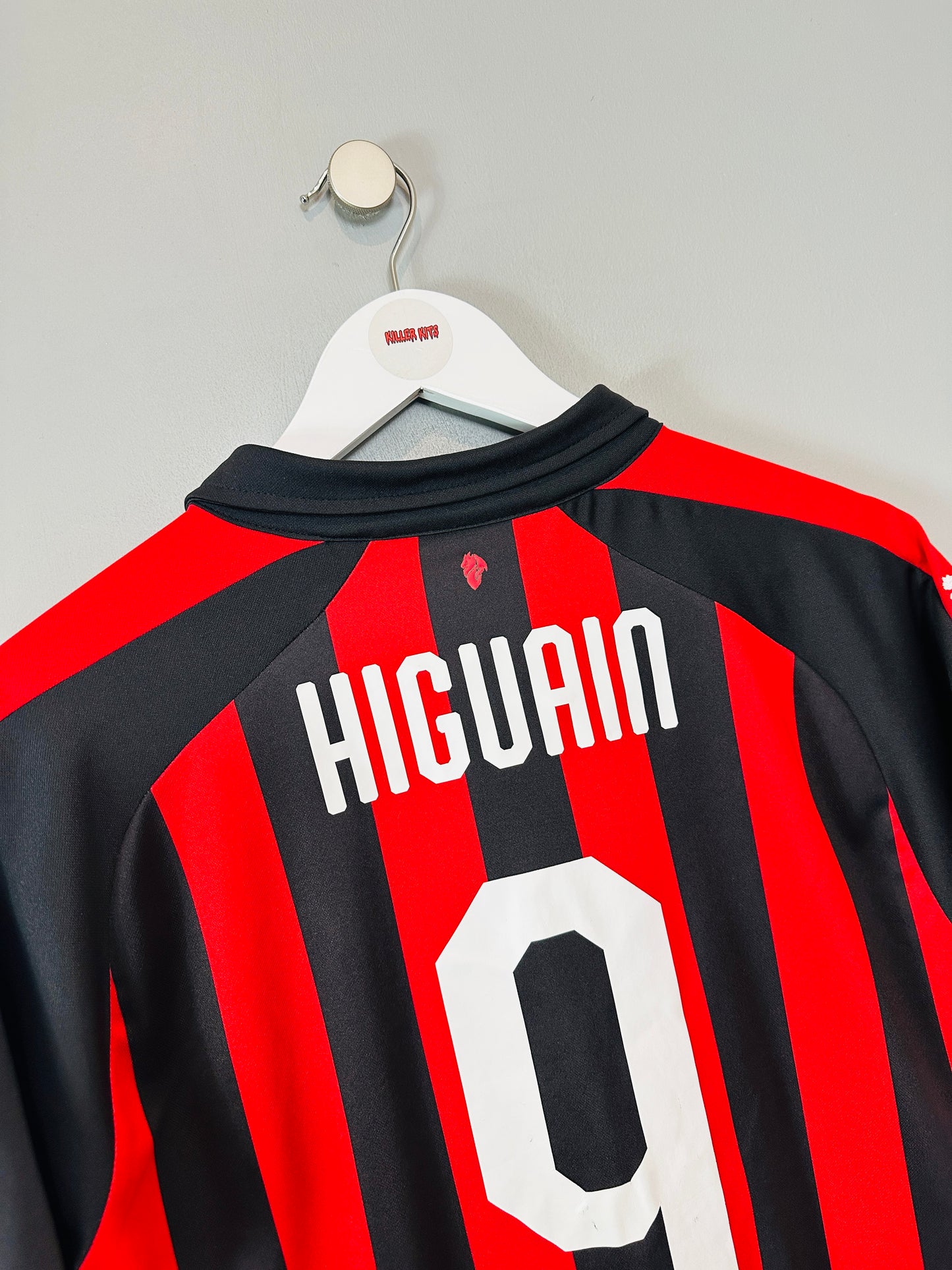 AC MILAN 2018/19 HOME SHIRT (M) PUMA (HIGUAIN #9)