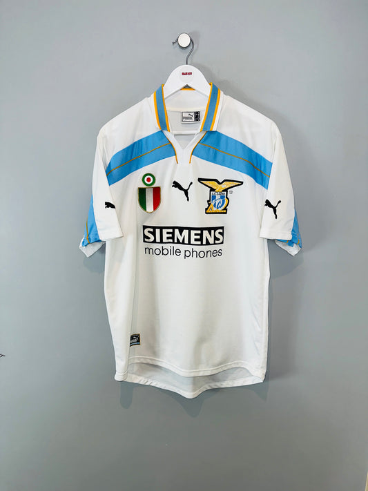 LAZIO 2000/01 'CENTENARY' HOME SHIRT (M) PUMA
