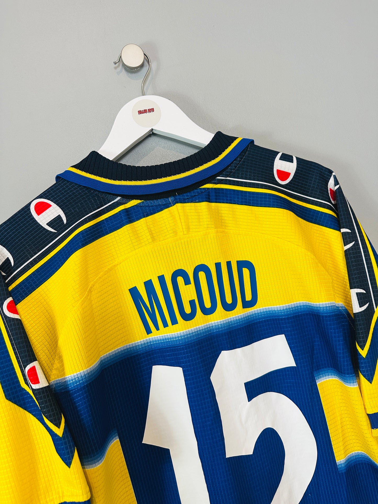 PARMA 1999/00 HOME SHIRT (XL) CHAMPION (MICOUD #15)