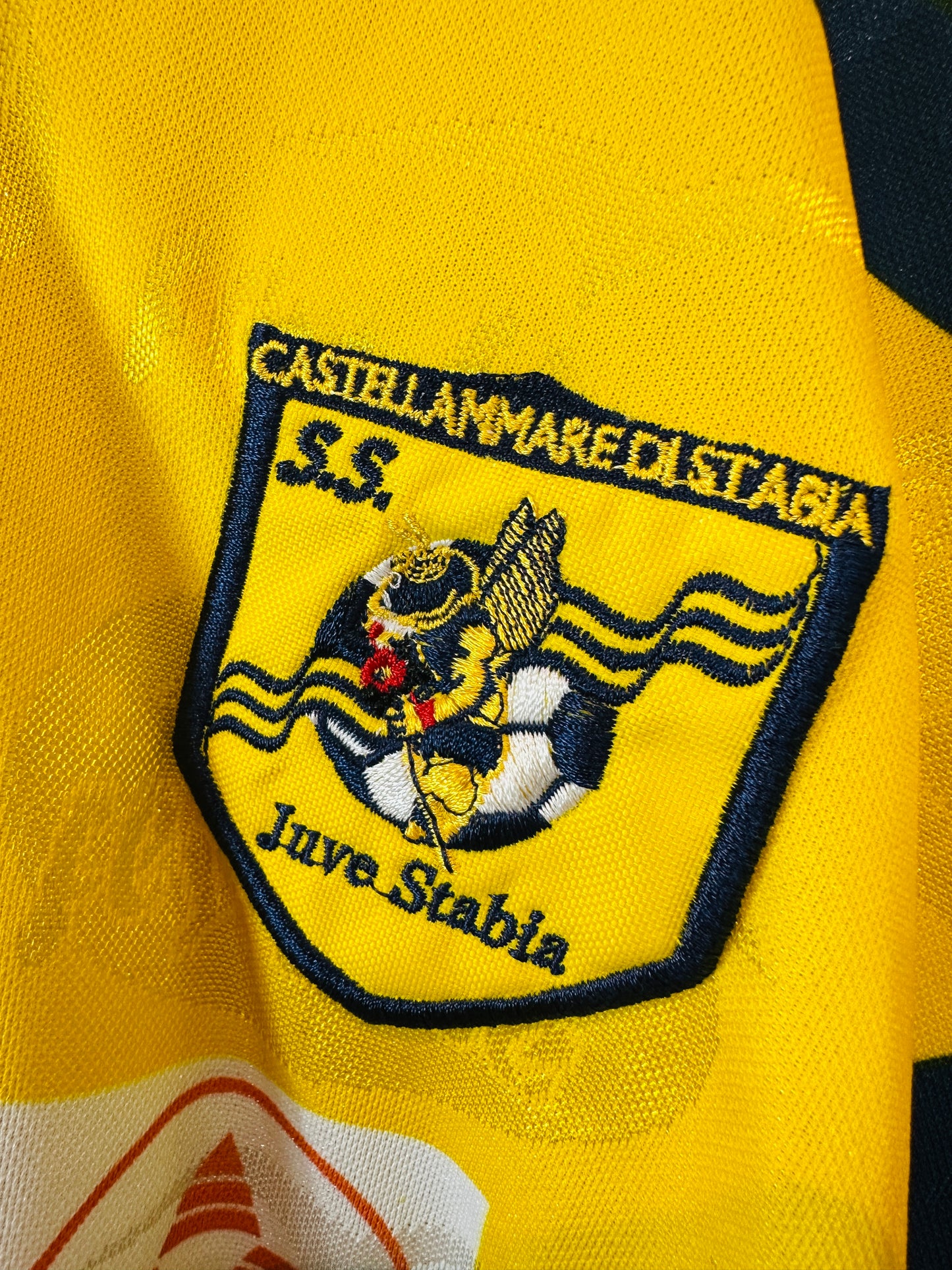JUVE STABIA 2003/04 HOME SHIRT (XL) FEY LINE (#8)