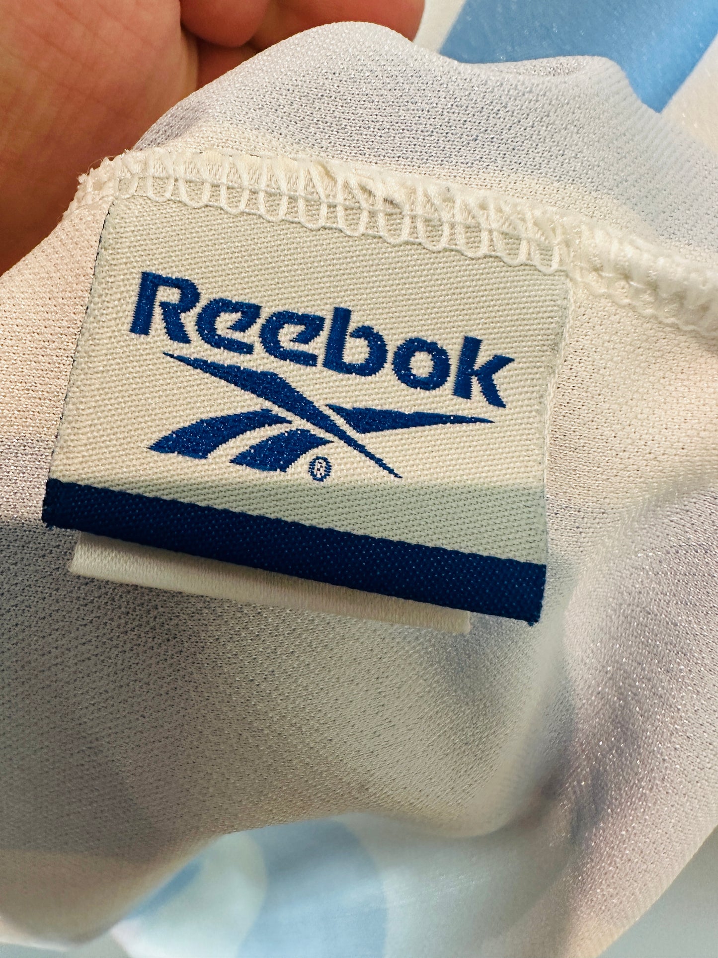 ARGENTINA 1999/00 HOME SHIRT (L) REEBOK
