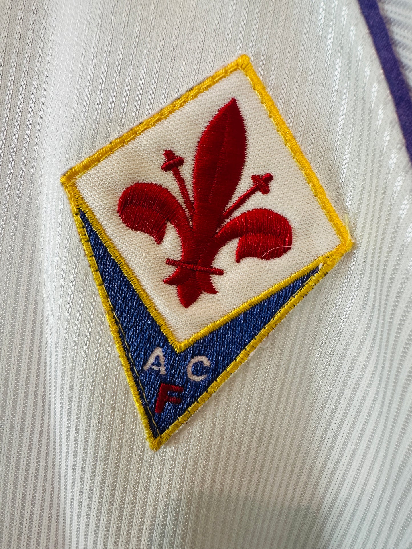 FIORENTINA 1995/96 AWAY SHIRT (XL) REEBOK