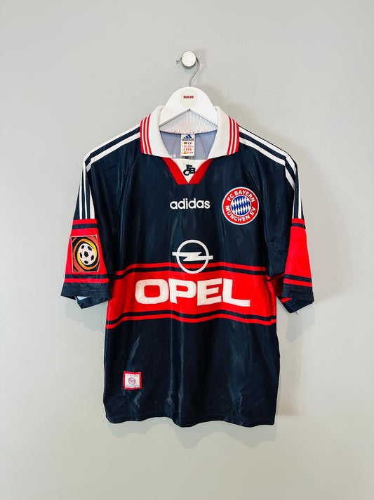BAYERN MUNICH 1997/99 HOME SHIRT (S) ADIDAS (JANCKER #19)