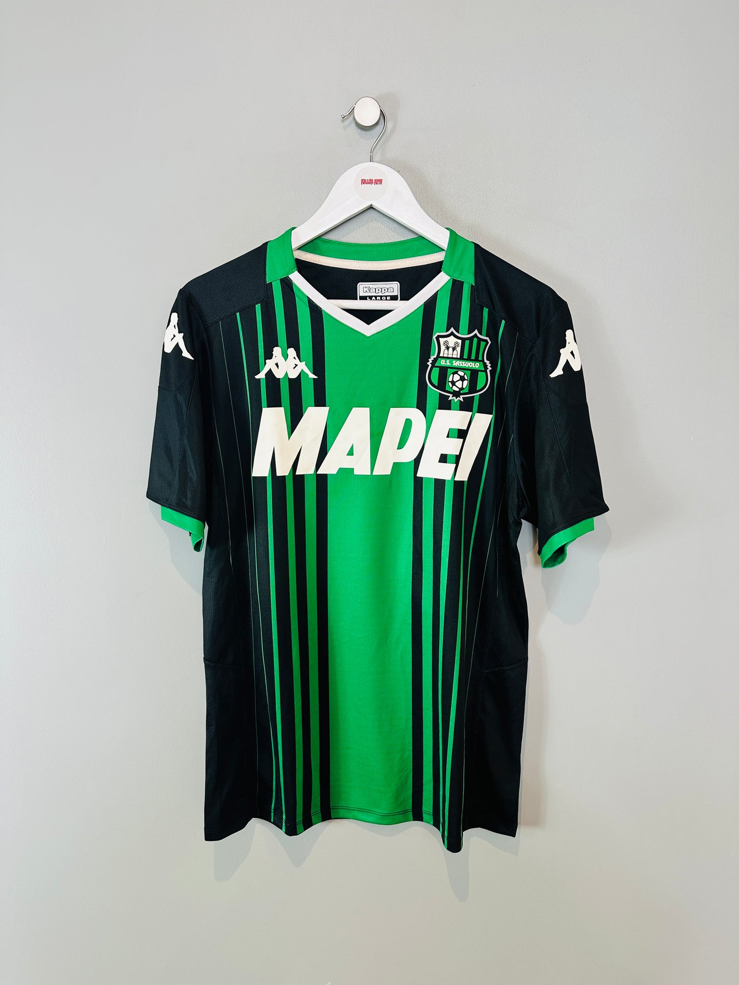SASSUOLO 2019/20 HOME SHIRT (L) KAPPA (BOGA #7)