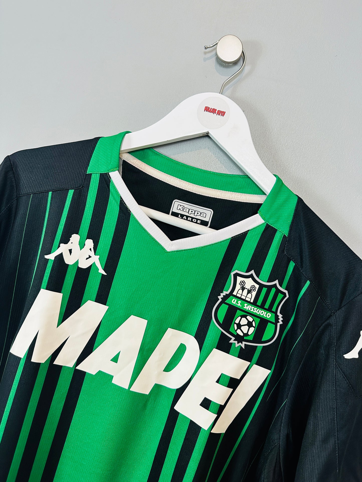 SASSUOLO 2019/20 HOME SHIRT (L) KAPPA (BOGA #7)