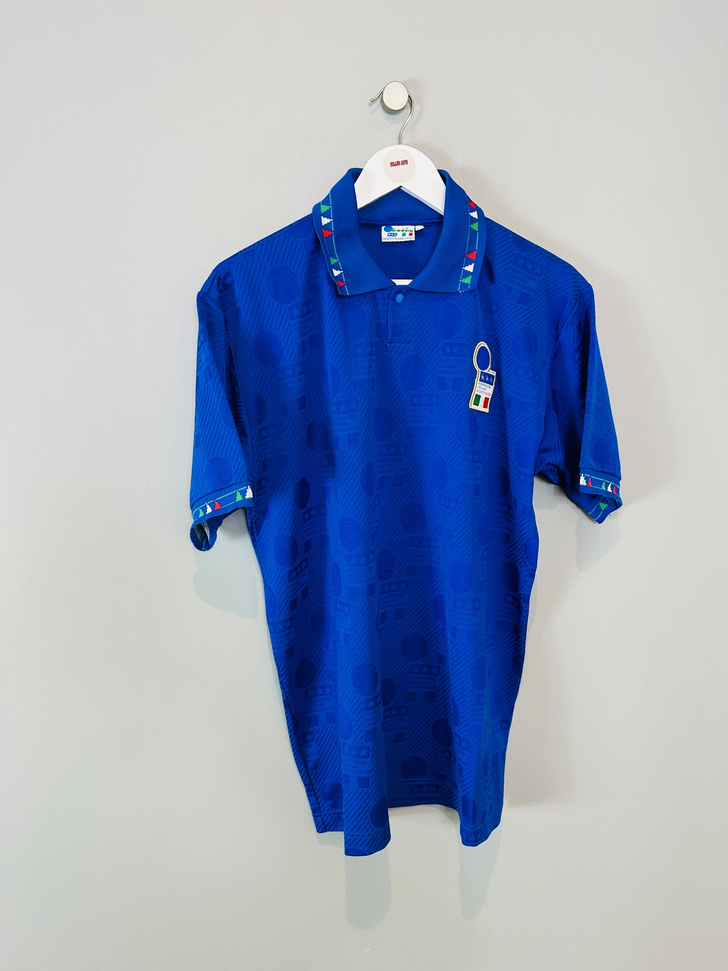 ITALY 1994 HOME SHIRT (L) DIADORA