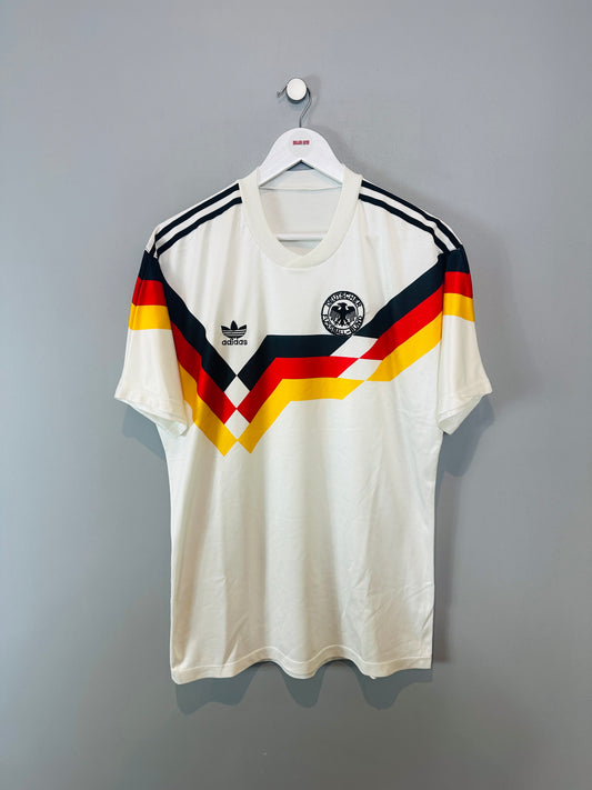 WEST GERMANY 1988/90 HOME SHIRT (L) ADIDAS