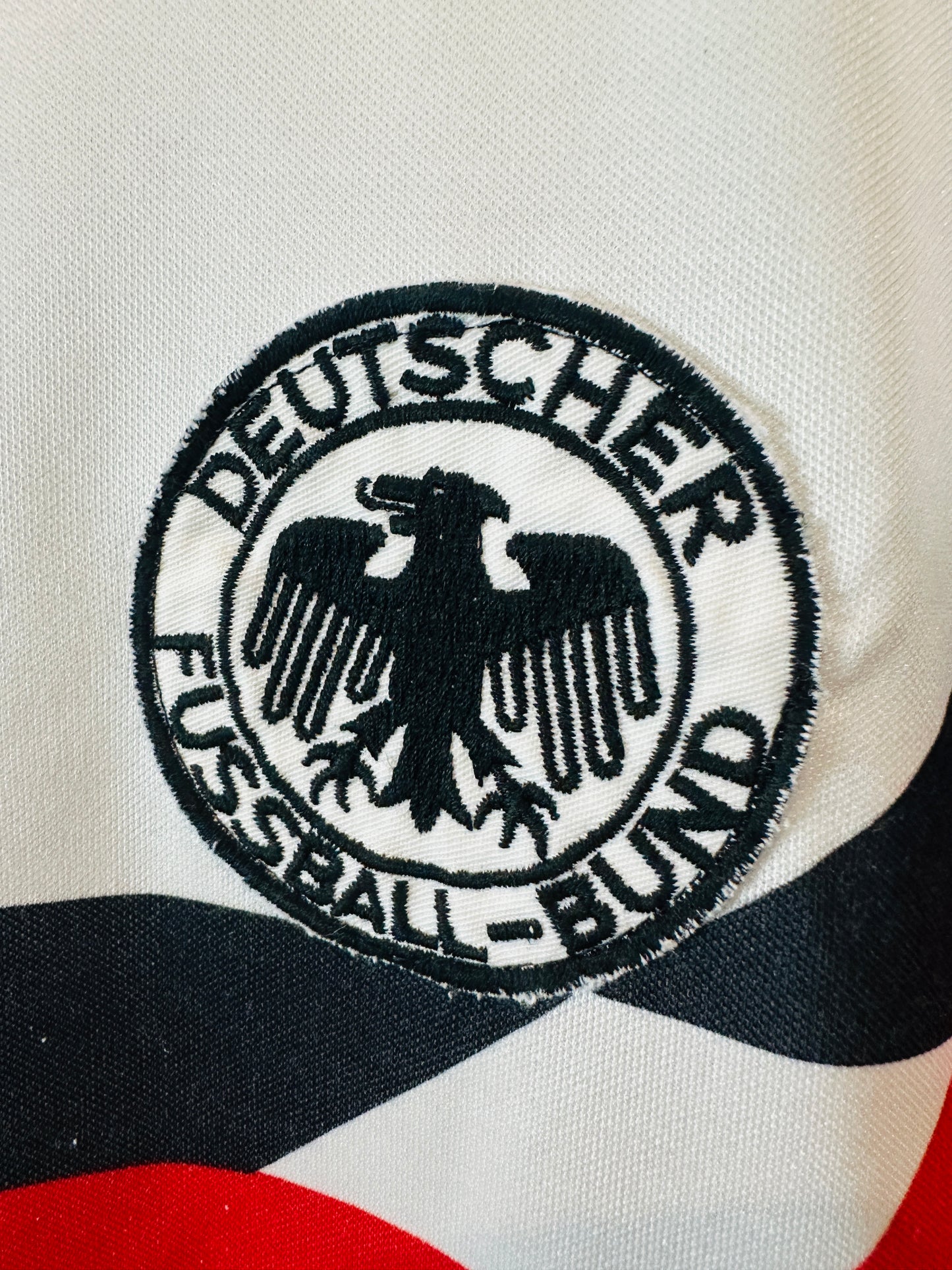 WEST GERMANY 1988/90 HOME SHIRT (L) ADIDAS