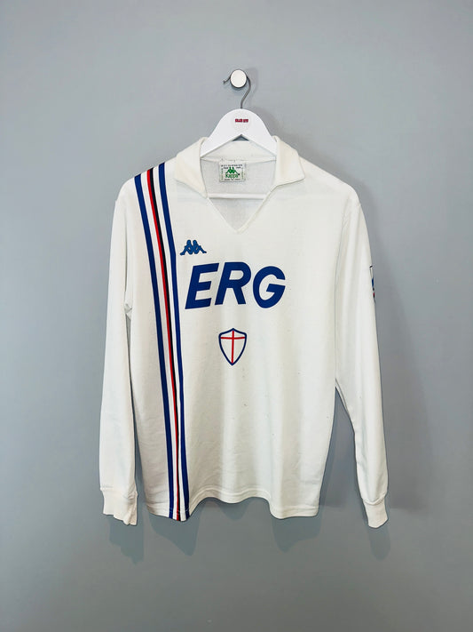 SAMPDORIA 1988/90 AWAY SHIRT (M) ASICS