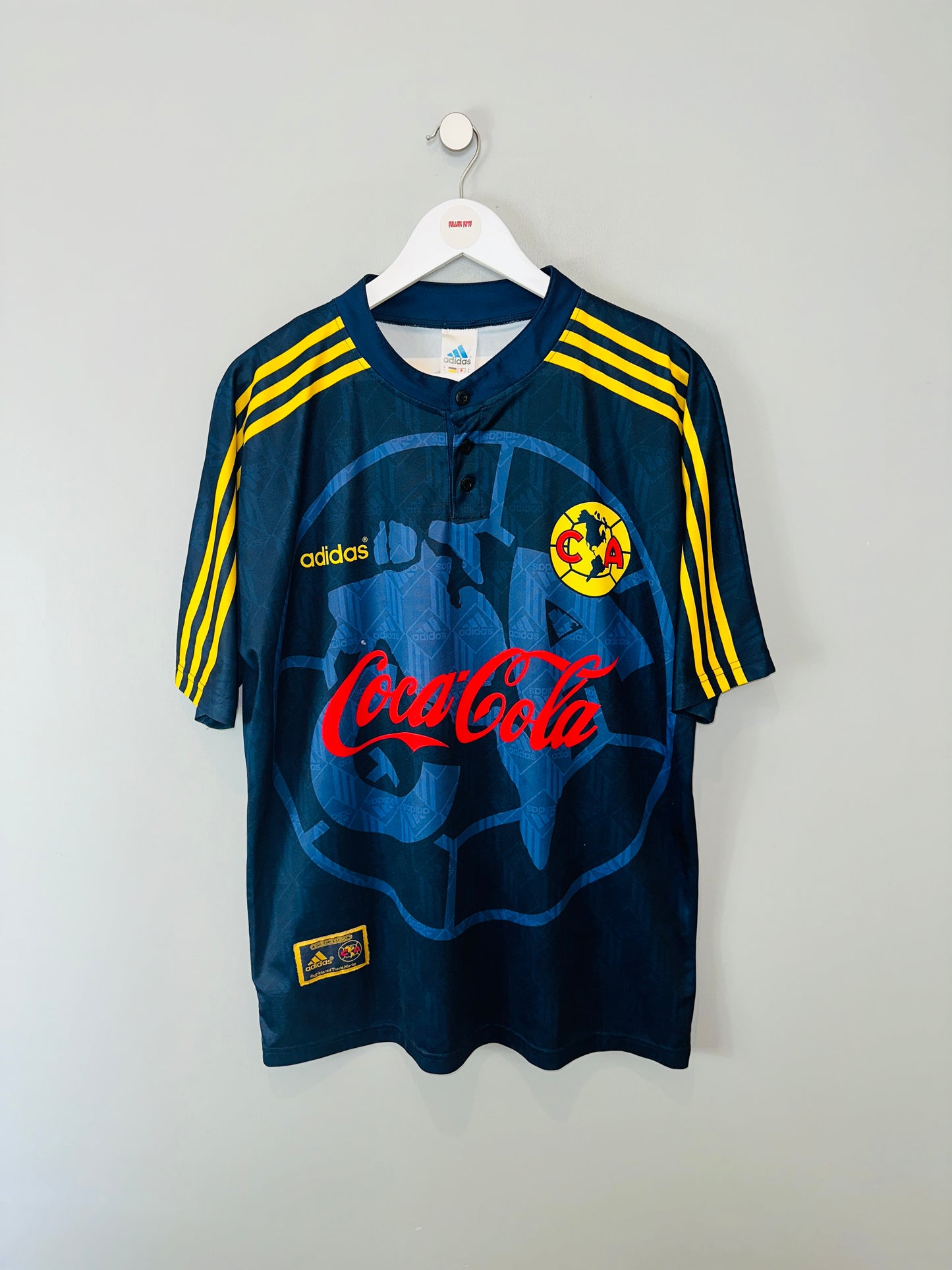 CLUB AMERICA 1996/98 AWAY SHIRT (L) ADIDAS