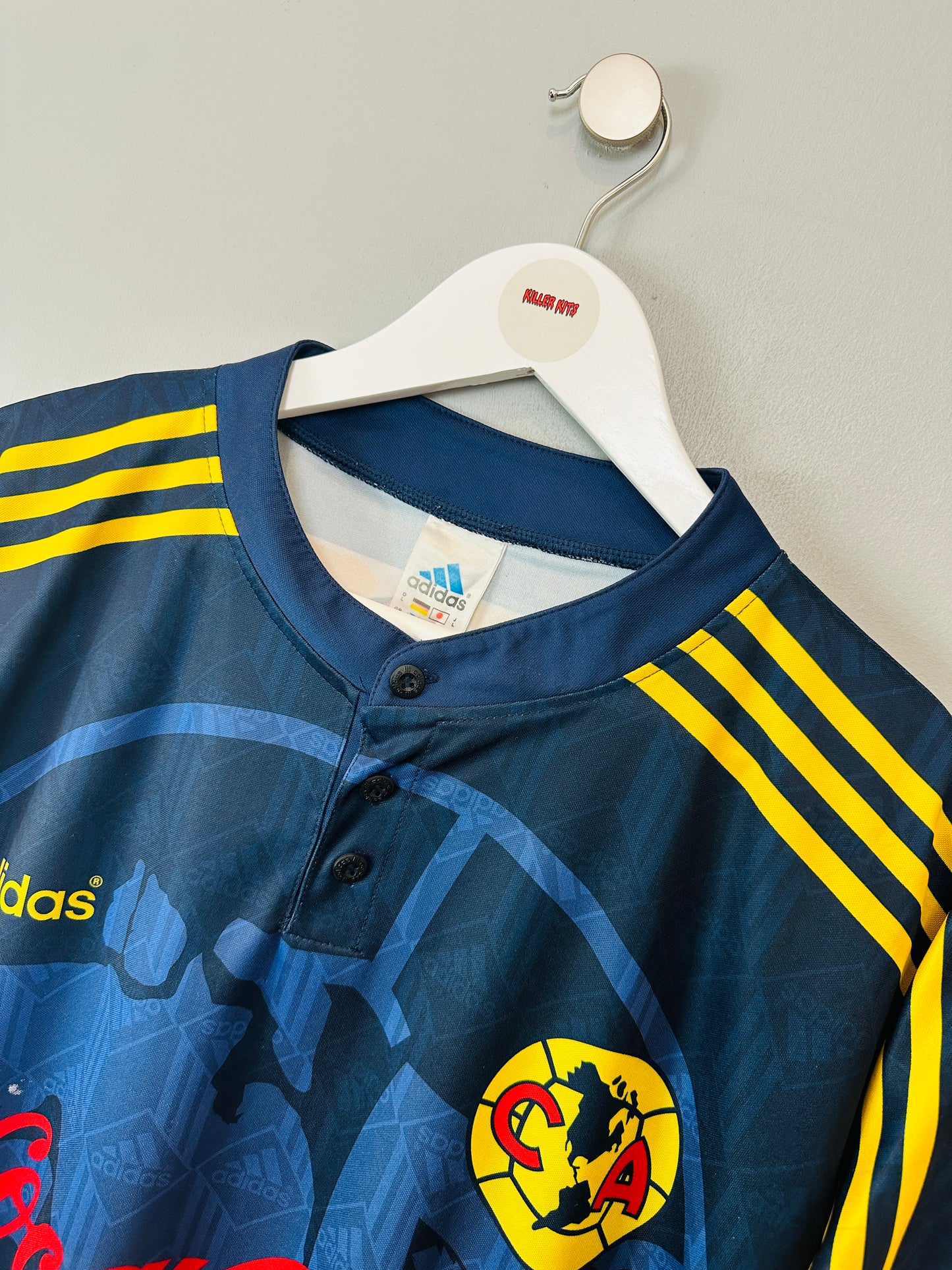 CLUB AMERICA 1996/98 AWAY SHIRT (L) ADIDAS
