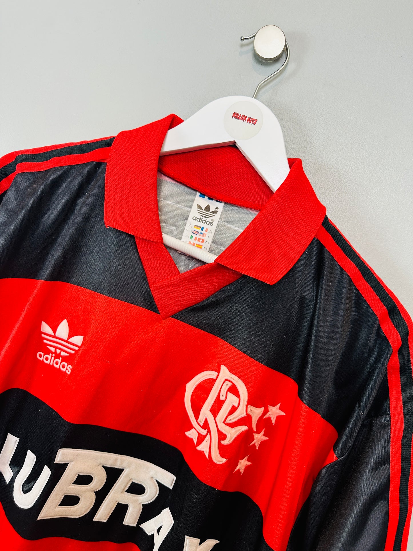 FLAMENGO 1990/92 HOME SHIRT (L) ADIDAS