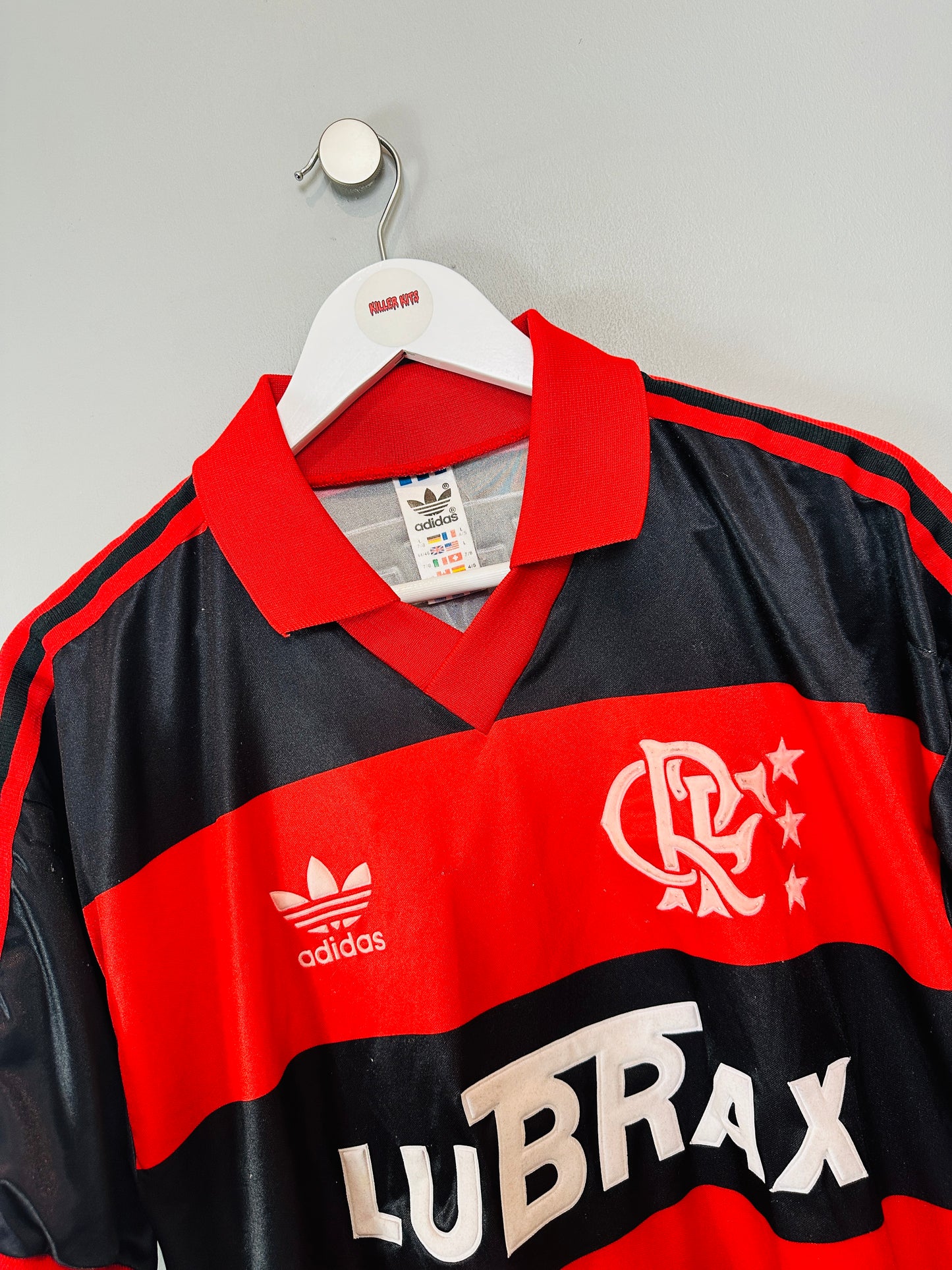 FLAMENGO 1990/92 HOME SHIRT (L) ADIDAS