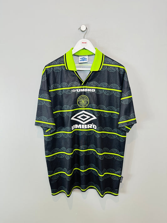 CELTIC 1998/99 AWAY SHIRT (XL) UMBRO