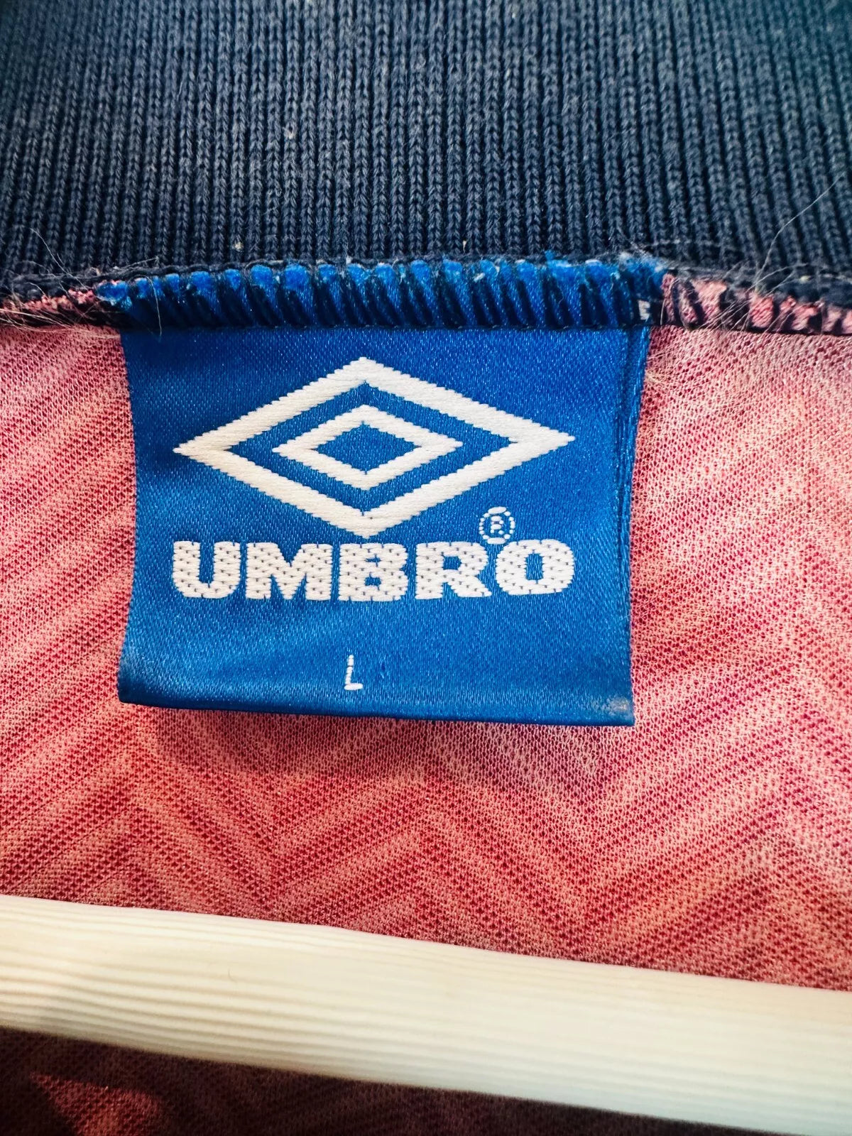 ENGLAND 1994/95 AWAY SHIRT (L) UMBRO