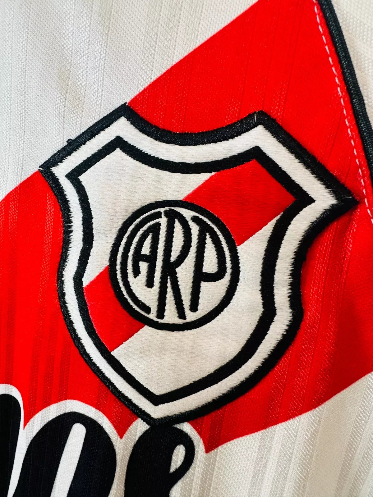 RIVER PLATE 1995/96 HOME SHIRT (L) ADIDAS