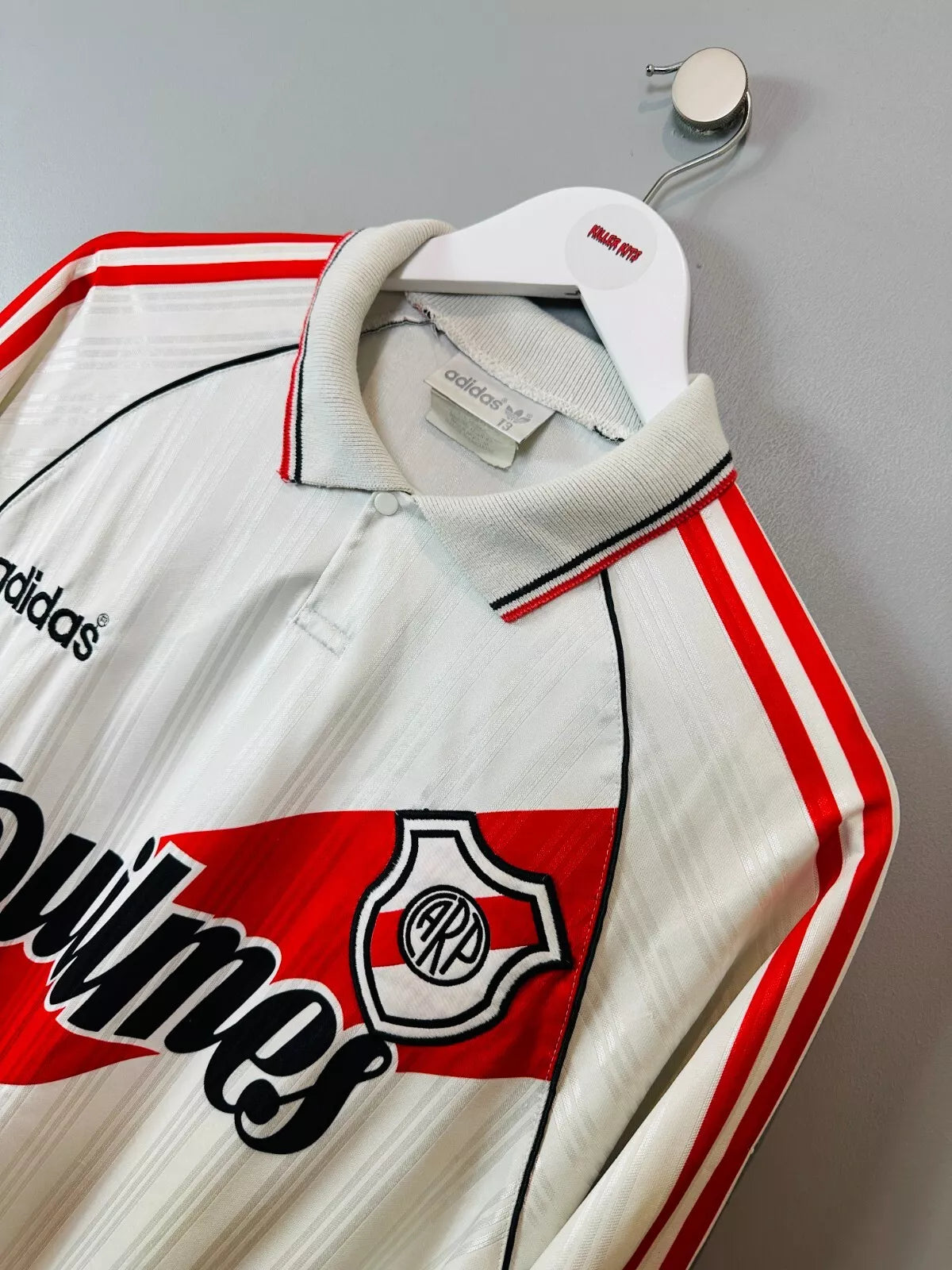 RIVER PLATE 1995/96 HOME SHIRT (L) ADIDAS