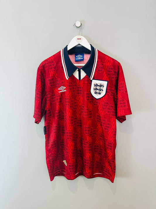 ENGLAND 1994/95 AWAY SHIRT (L) UMBRO