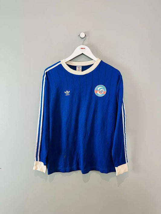 STRASBOURG 1991/92 HOME SHIRT (L) ADIDAS